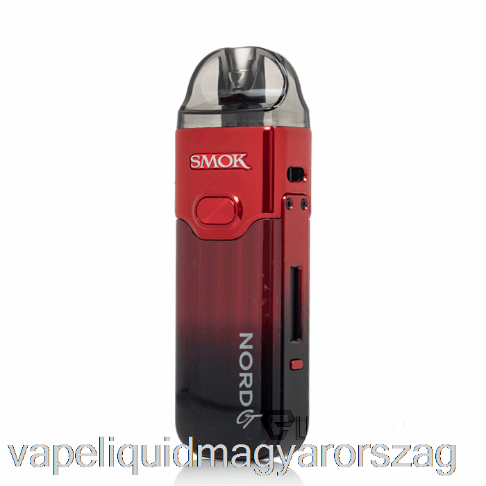 Smok Nord Gt 80w Pod Rendszer Piros Fekete Vape E Cigi